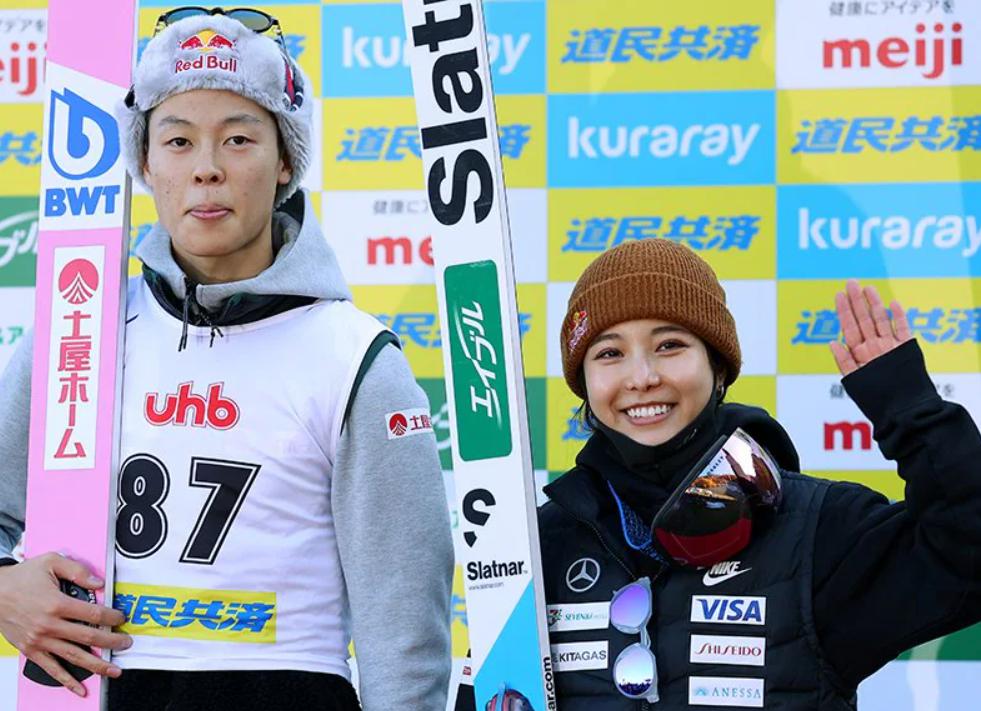 小林陵侑　高梨沙羅